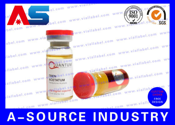 Serum 10ml Vial Labels Design Pharmaceutical Packaging für sterile Einspritzungs-Testosteron-Propionats-Flaschen