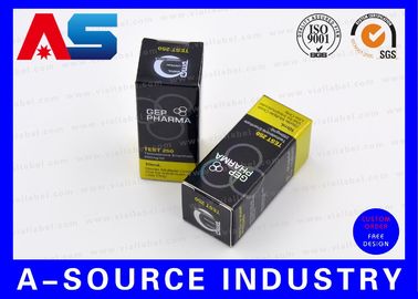 GEP Box Laser 10ml Fläschchen Kartons Professionelle Pantone Farben Kleine Versandkartons Bodybuilding Verpackungskartons
