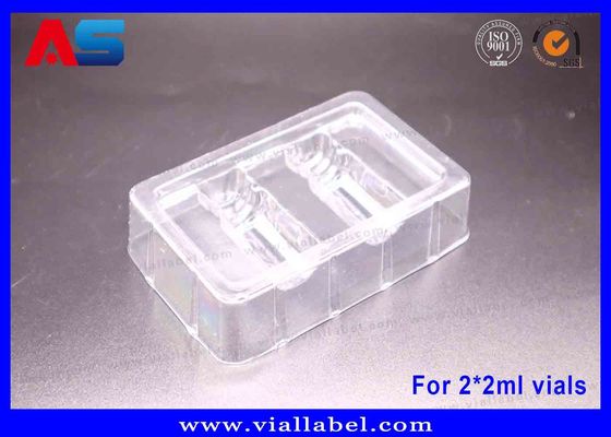 2 ml Flaschenblasenbehälter für Tirzepatid / Hcg Packung Blasenbehälter 50um Dicke klare Behälter
