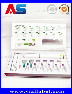 Leere Synedica Box Kit für einen Injektionsstift 3ml Patrone 12 Nadeln und eine Papierbeilage