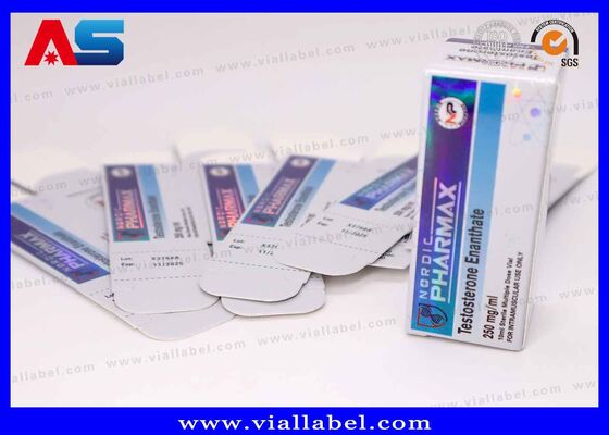 Kleines Phiolen-Kasten-Hologramm des Verpackungs-Kasten-Karton-10ml für Peptide-Laborgen Pharma